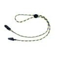 thumbnail image 4 of BELOVING Sangle de Chapeau Réglable Clip Chapeau Corde de Menton Flexible pour Course Pêche Golf Jaune Bleu, 4 of 10