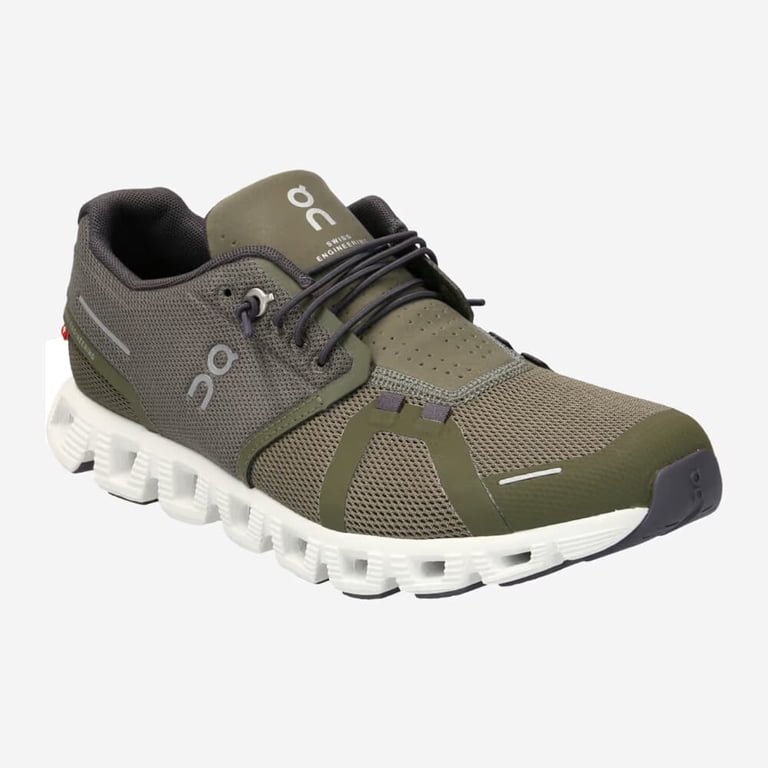 On Cloud 5 Men\'s Running Shoes Olive Low Top Sneakers 59.98912 US M13 ON RUNNING Cloud 5 Men/Adult shoe size Men 8 Athletics ON  main image 2