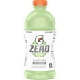 thumbnail image 3 of Gatorade Zero Lime Cucumber Thirst Quencher Sports Drink, 28 oz Bottle, Quantity of 8, 3 of 7