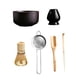 thumbnail image 5 of Juego de 6 batidores de bambú para ceremonia de matcha y soporte para batidores con B, 5 of 9