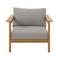 thumbnail image 3 of Modway Wren Ensemble de 2 Fauteuils de Patio Extérieur, Gris Pâle, 3 of 10