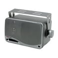 thumbnail image 4 of PYLE PLMR24S - 3.5-Inch 200 Watt 3-Way Weather Proof Mini Box Speaker System (Silver Color), 4 of 6