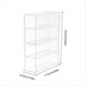 thumbnail image 3 of Caja de Almacenamiento de Gafas de 4 , Organizador de Gafas Grande, Soporte de Exhibición Apilable Multifuncional, Cosméticos Reutilizables, 3 of 7