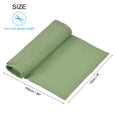 thumbnail image 2 of Unique Bargains 39' Elastic Cuffs Ribbed Trims Cotton Fabric Knit Rib Stretch Tape Cuff Sleeve Waistband, 6' Wide Light Green, 2 of 5