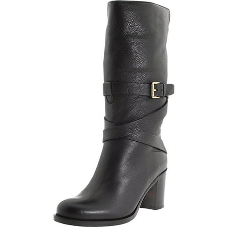 La Canadienne Women's Paulie Black Leather Tall Boots 11M