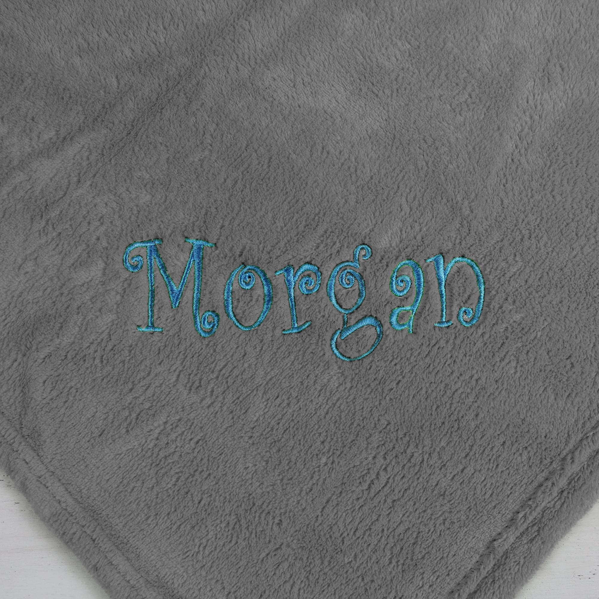 Threadart Super Soft Ultra Plush Fleece Throw Blankets 50"x60" | Fuzzy Soft Cozy Microfiber | Grey | 11 Colors available