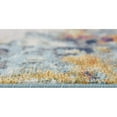 thumbnail image 3 of HomeRoots 393112 2 x 12 ft. Multi Color Abstract Painting Runner Rug, 3 of 7