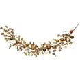 thumbnail image 7 of Northlight Ball Ornaments Glittered Christmas Garland - 5' x 10" - Gold and Copper Tone, 7 of 7