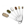 thumbnail image 4 of WWW Clearance Sale Tableware Set Of 6 Stainless Steel Measuring Spoons And Measuring Cups Cooking Measuring Tools For Dry And Liquid Ingredients, 4 of 6