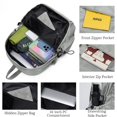 thumbnail image 5 of Mochila Oxford impermeable para hombre, sencilla, sólida, urbana, ligera, para portátil, para la escuela, 5 of 5