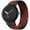 black red, variant on BRADCET Braided Bands Solo Loop Compatible with Google Pixel Watch/Pixel Watch 2, Stretchy Nylon Elastic Straps for Google Pixel Watch Wristbands Women Men