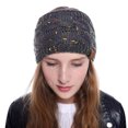 thumbnail image 3 of Winter Cable Knit Headbands for Women Soft Fuzzy Fleece Lined Ear Warmers Wide Elastic Sports Windproof Headband 1 PC Gray One Size, 3 of 4