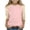 Z1-Pink-kids birthday gifts, variant on MKOSPLRT Girls Tops Three-Quarter Sleeve Striped Raglan Shirts Crew Neck Color Block T Shirts Funny Going Out Tees 4-15 Years