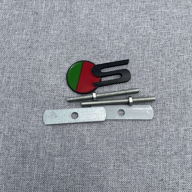 Suitable For S-standard R Logo de Voiture Modification XF XE XJL R-SPORT Logo en Métal Logo de Queue de Sport Autocollant de Tableau de Feuilles-SinKeeU