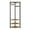Retro color, variant on Space-Saving Corner Coat Rack with Shoe Bench – 4 Storage Shelves & 6 Double Hooks – Freestanding Entryway Hall Tree for Hallway, Bedroom, or Cloakroom – Classic Color