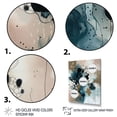 thumbnail image 3 of Designart "Blue Abstract Reflections III" Abstract Wall Art Print, 3 of 5
