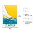 thumbnail image 2 of La Baule France - The Beach of the Sun (La Plage Du Soleil) - Vintage Railroad Travel Poster by Charles-Jean Hallo c.1931 - Master Art Print (Unframed) 12in x 18in, 2 of 4