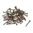 thumbnail image 2 of 1.2x12mm Small Tiny Nails Brass Bronze Tone 50 Pack, 2 of 6