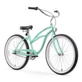 thumbnail image 3 of Firmstrong Urban Lady 3 Speed Women's 26 Inch Beach Cruiser Bike, Mint Green, 3 of 9