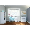 thumbnail image 3 of Nexera Arobas 3-Drawer Filing Cabinet, White, 3 of 5