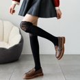 thumbnail image 6 of TZYDMN Women's Knee High Socks Lace Ruffle Socks Kawaii Lace Top Cotton Cute Stockings for Girls, 6 of 7