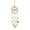 1#, variant on Rourlinge Handmade Natural Seashell Door Wreath, Nautical Beach Wall Hanging Decor for Porch Patio & Housewarming Gift