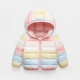 thumbnail image 4 of Popvcly Baby Girls Boys' Winter Jackets with Hooded Toddler White Duck Down Filling Warm Coat Outerwear 1-6T, 4 of 7