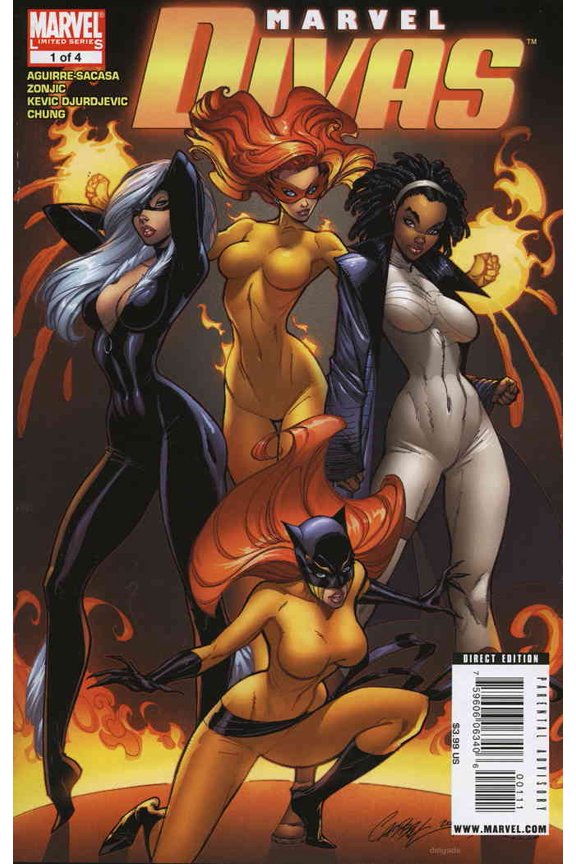 Divas #1 VF ; Marvel Comic Book