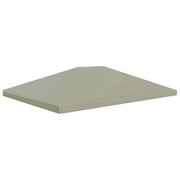 vidaXL Gazebo Top Cover 0.68lb/m² 157.5"x118.1" Brown