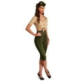 thumbnail image 1 of Vintage Pin Up Soldier Women's Costume, 1 of 4