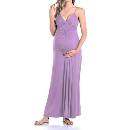 Beachcoco - Beachcoco Women's Maternity Sweetheart Party Maxi Dress (M ...