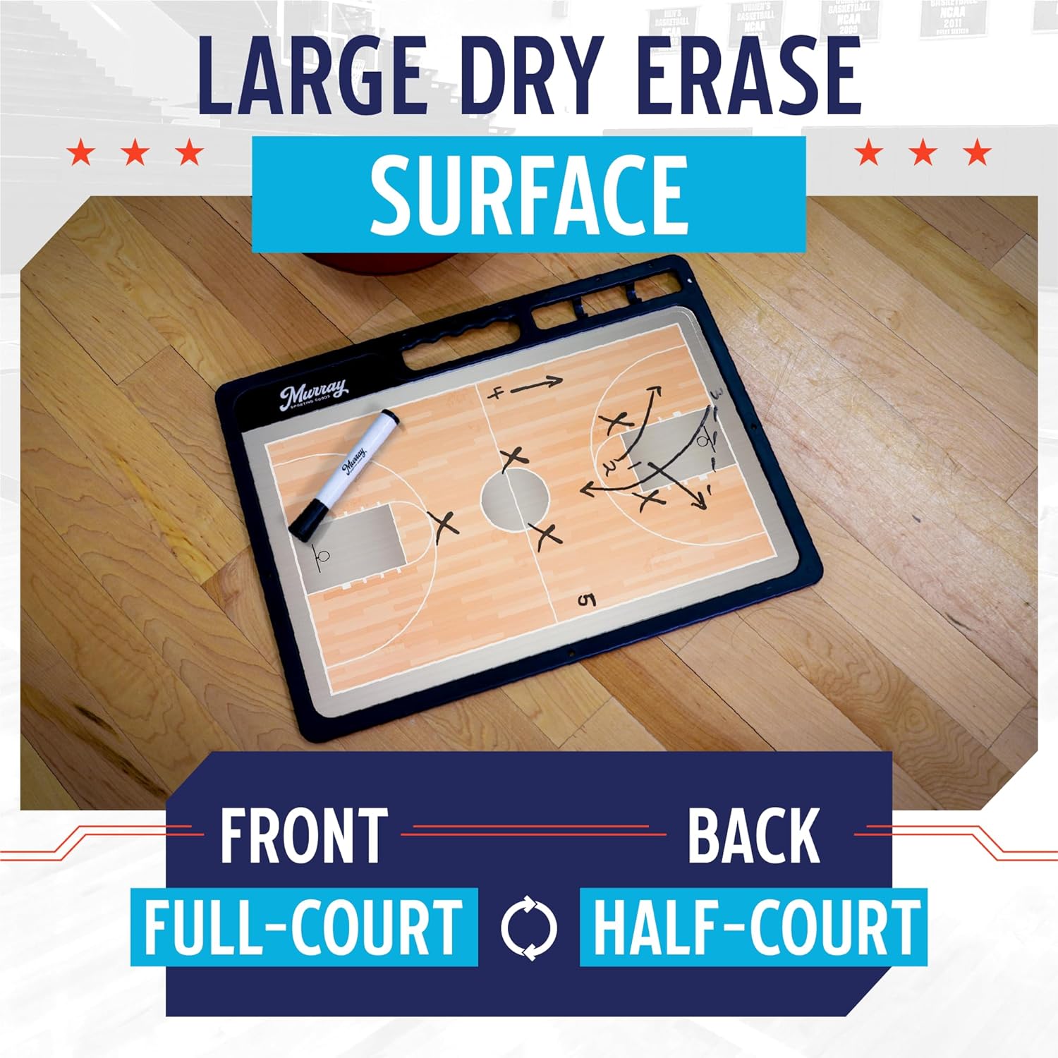 Murray Sporting Goods Premium Coaches Clipboard