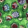 thumbnail image 5 of Wekity Bucket Hat, Rick and Morty Cartoon Sun Hat Reversible Two-Side-Wear Green or Black Fisherman Cap for Unisex, 5 of 5