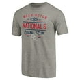 thumbnail image 2 of Men's Gray Washington Nationals Cooperstown Collection Doubleday Tri-Blend T-Shirt, 2 of 3