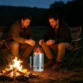thumbnail image 4 of Chanana Charcoal Chimney Starter for Grill, Stainless Steel BBQ Fire Starter Bucket with Heat-Insulated Handle, Fast Ignition for Camping Backyard Outdoor Cooking, 4 of 9
