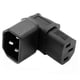 thumbnail image 5 of IEC Male C14 to Up Right Angled 90 Degree IEC Female C13 Extension Adapter, 5 of 5