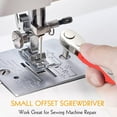 thumbnail image 4 of Mini Ratchet Wrench Screwdriver Bit Set, 1/4 Ultra Low Profile Micro Socket Set with 90 Degree Mini Offset Reversible Drive Handle & Multi Hex Bits, 4 of 6