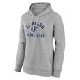 thumbnail image 2 of Women's  Gray LA Clippers Overtime Pullover Hoodie, 2 of 3