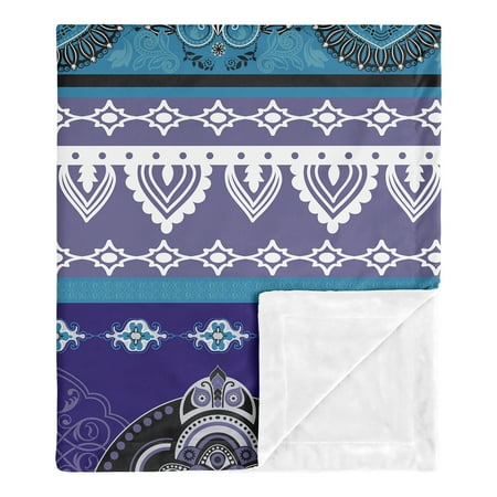 UPC: 0846480086956 | Purple Boho Security Baby Blanket by Sweet Jojo Designs
