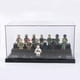 thumbnail image 5 of Vitrina de minifiguras para figuras de acción, bloques, caja de exhibición acrílica a prueba de polvo, almacenamiento con 3 escalones móviles para modelos de colección, minifiguras, ladrillos, bloques, 5 of 5