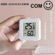 thumbnail image 5 of Mini Indoor Thermometer LCD Digital Temperature Room Hygrometer Gauge Sensor Humidity Meter Home, 5 of 5