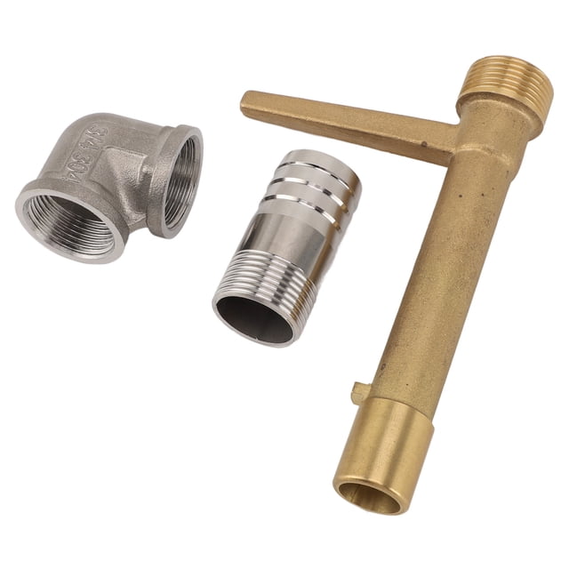 Llave De Válvula De Acoplamiento De Manguera, Herramienta De Llave De Acoplador Rápido De Operación Simple G3/4 A Prueba De Fugas Para Patio