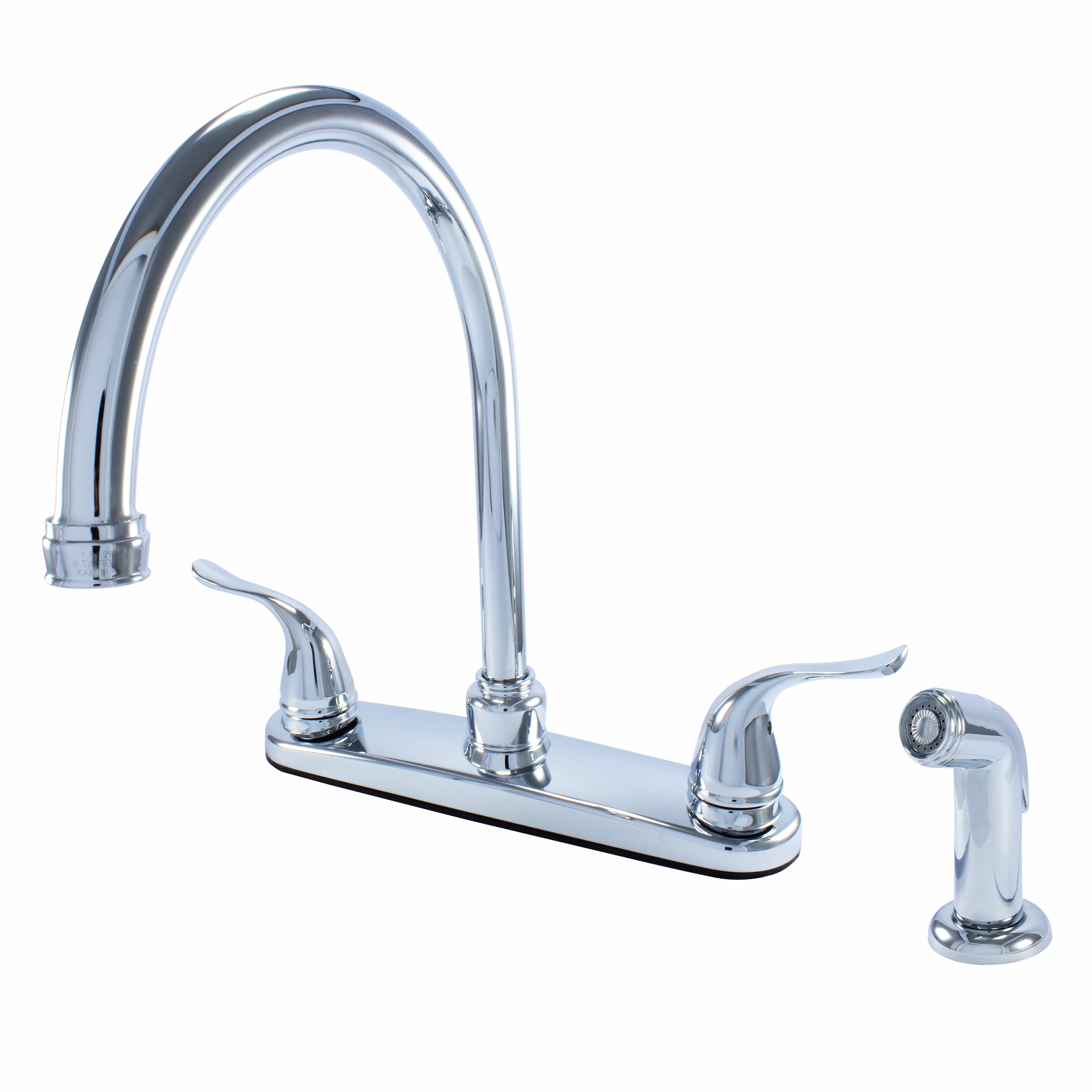 23157043 Hybrid Metal Deck Faucet High Spout With Washerless Cart