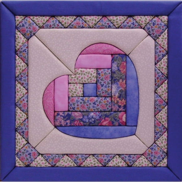 Quilt-Magic No Sew Wall Hanging Kit-Heart