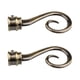 thumbnail image 2 of Extremos de cortina perfecl de hierro 2 piezas bronce, 2 of 8