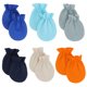 thumbnail image 1 of 6 pares de guantes de algodón para recién nacidos, guantes antiarañazos, estilo neutro., 1 of 5