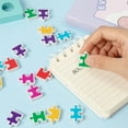 thumbnail image 7 of Haooryx Colourful Puzzle Erasers,60Pcs Mini Puzzle Erasers for Party Favors Gifts Teaching Prizes, 6 Styles, 7 of 7