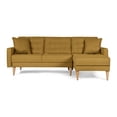 thumbnail image 2 of Sala Modular Reversible De Lino Mostaza Modelo Donato, 2 of 11
