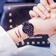 thumbnail image 3 of Women Watch Fashion Minimalist Starry Sky Design Quartz Watch Wrist Watch, 3 of 3