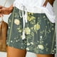 thumbnail image 5 of Mujeres Pantalones Cortos con Bolsillos Impresos Detalle Vendaje, Casual Y Suelto Ajuste Pantalones Cortos de las Mujeres para el Verano, 5 of 5